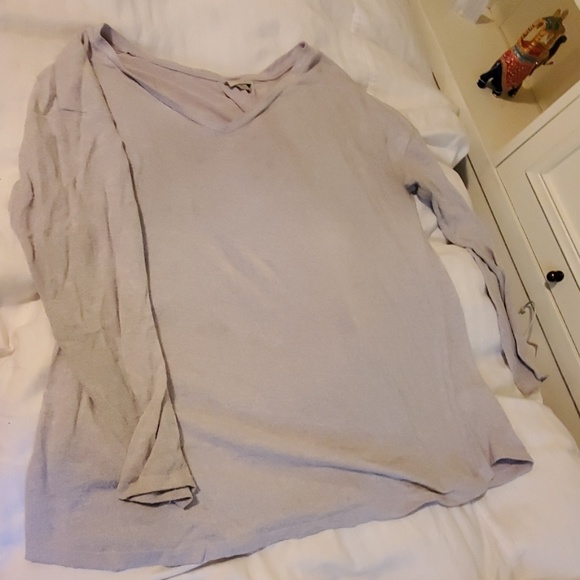 Sweater/ long sleeve shirt light pink - Picture 2 of 3